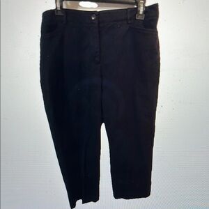 Sag Harbor stretch size 10 women’s Classic Black Pants business casual